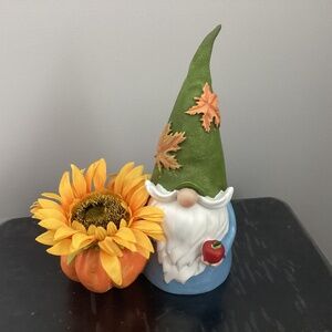 Gnome pumpkin/sunflower